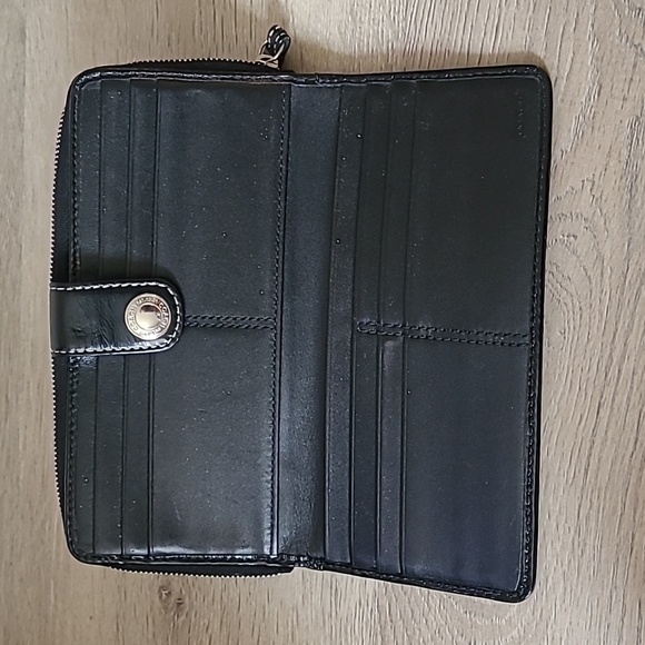 COACH  Beautiful Coach Signature Zippy compact wallet Signature - Picture 6 of 9